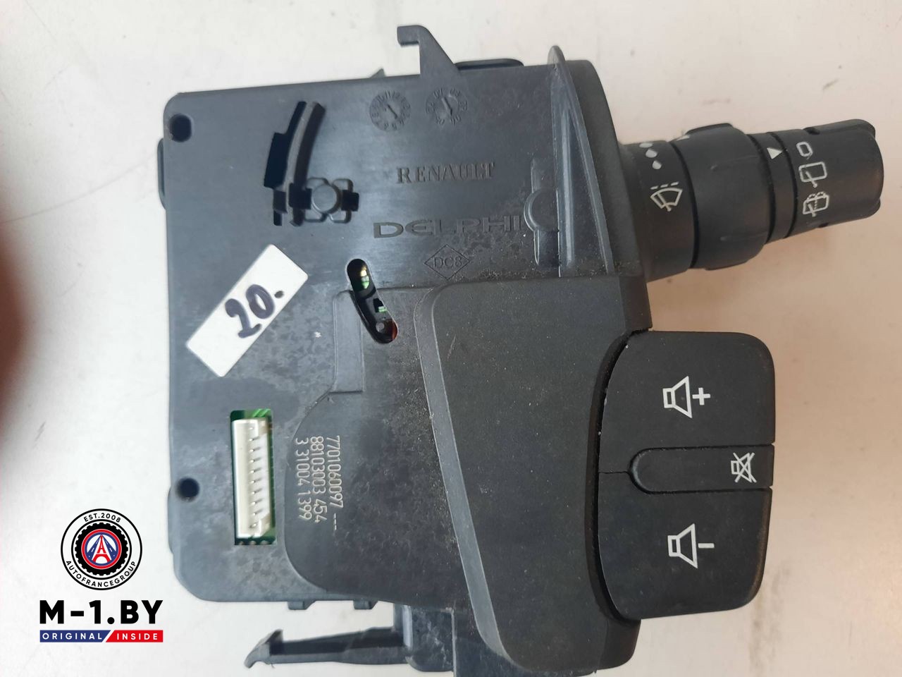 переключатель подрулевой (стрекоза) Renault Clio 3 поколение (2005 - 2009), 7701060097, DELPHI, 88103003454