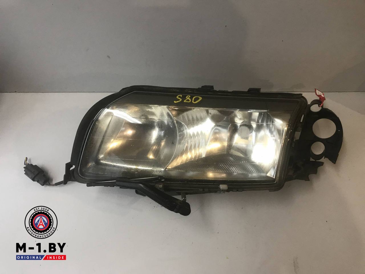 фара левая Volvo S80 1 поколение (1998 - 2003), 8620662