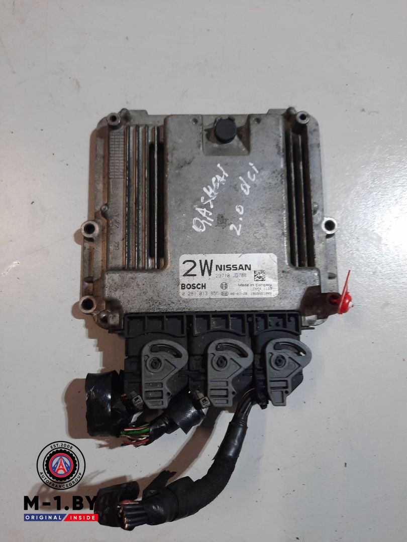 блок управления двигателем Nissan Qashqai 1 поколение (2006 - 2010), 23710JD78B