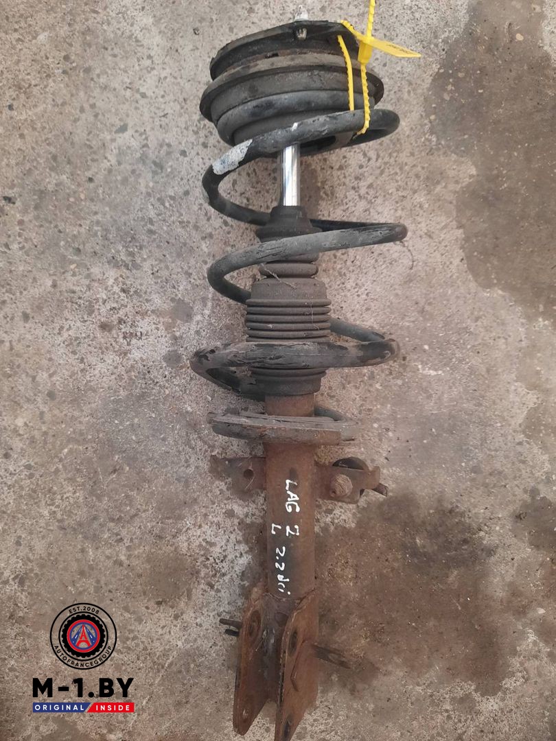 стойка передняя левая Renault Laguna 2 поколение (2001 - 2005), 2.2 л., дизель