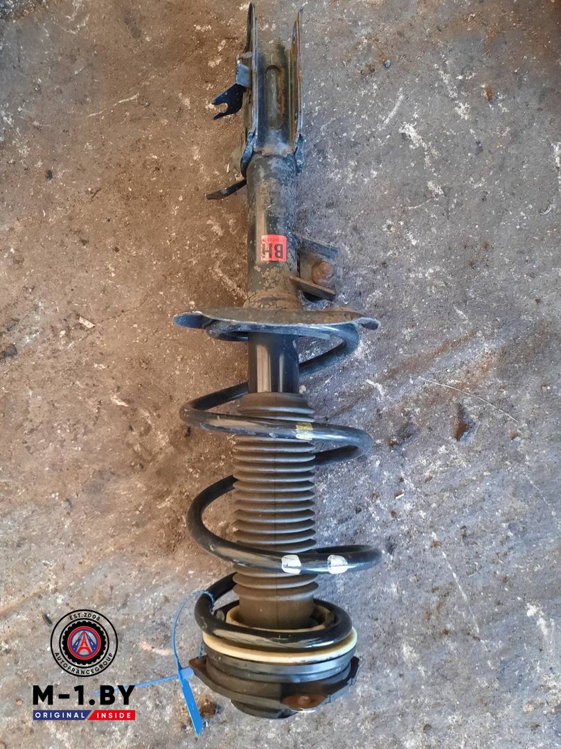 стойка передняя левая Renault Laguna 3 поколение (2007 - 2012), 2.0 л., дизель