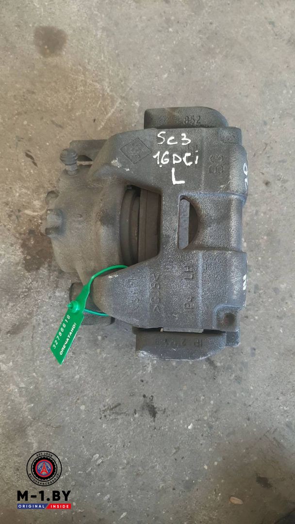 суппорт передний левый Renault Scenic 3 поколение 2012, 1.6 л., дизель