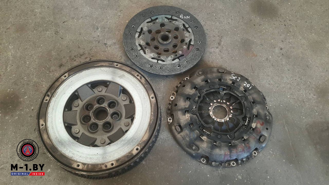 комплект сцепления Renault Scenic 2 поколение (2003 - 2006), 2.0 л., бензин, 8200359036