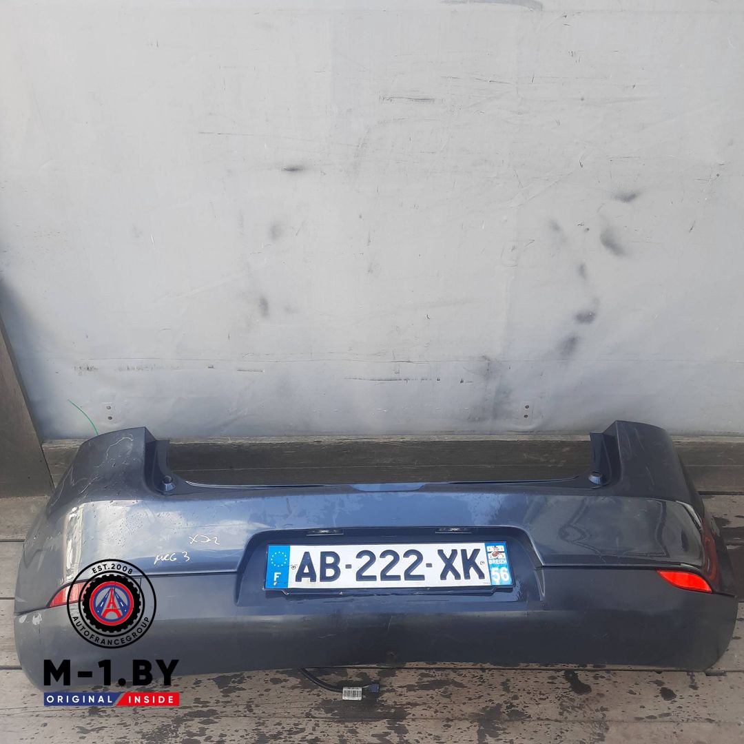 бампер задний Renault Megane 3 поколение (2008 - 2014)