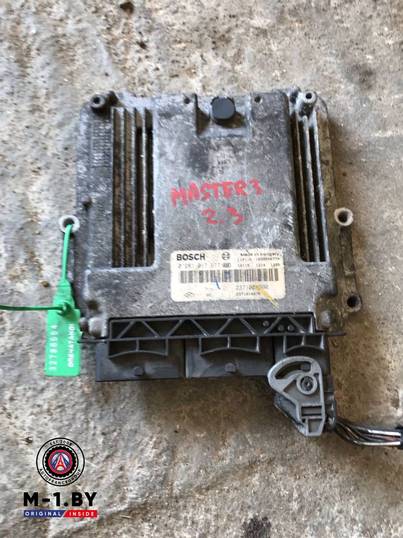 блок управления двигателем Renault Master 3 поколение (2010 - 2014), 2.3 л., дизель, 0281017977