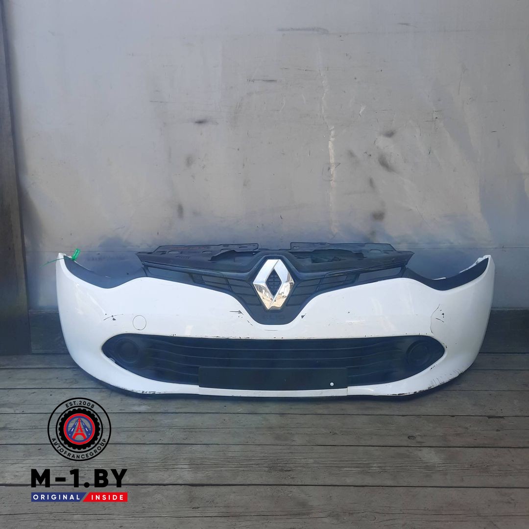 бампер передний Renault Clio 4 поколение (2012 - 2016)