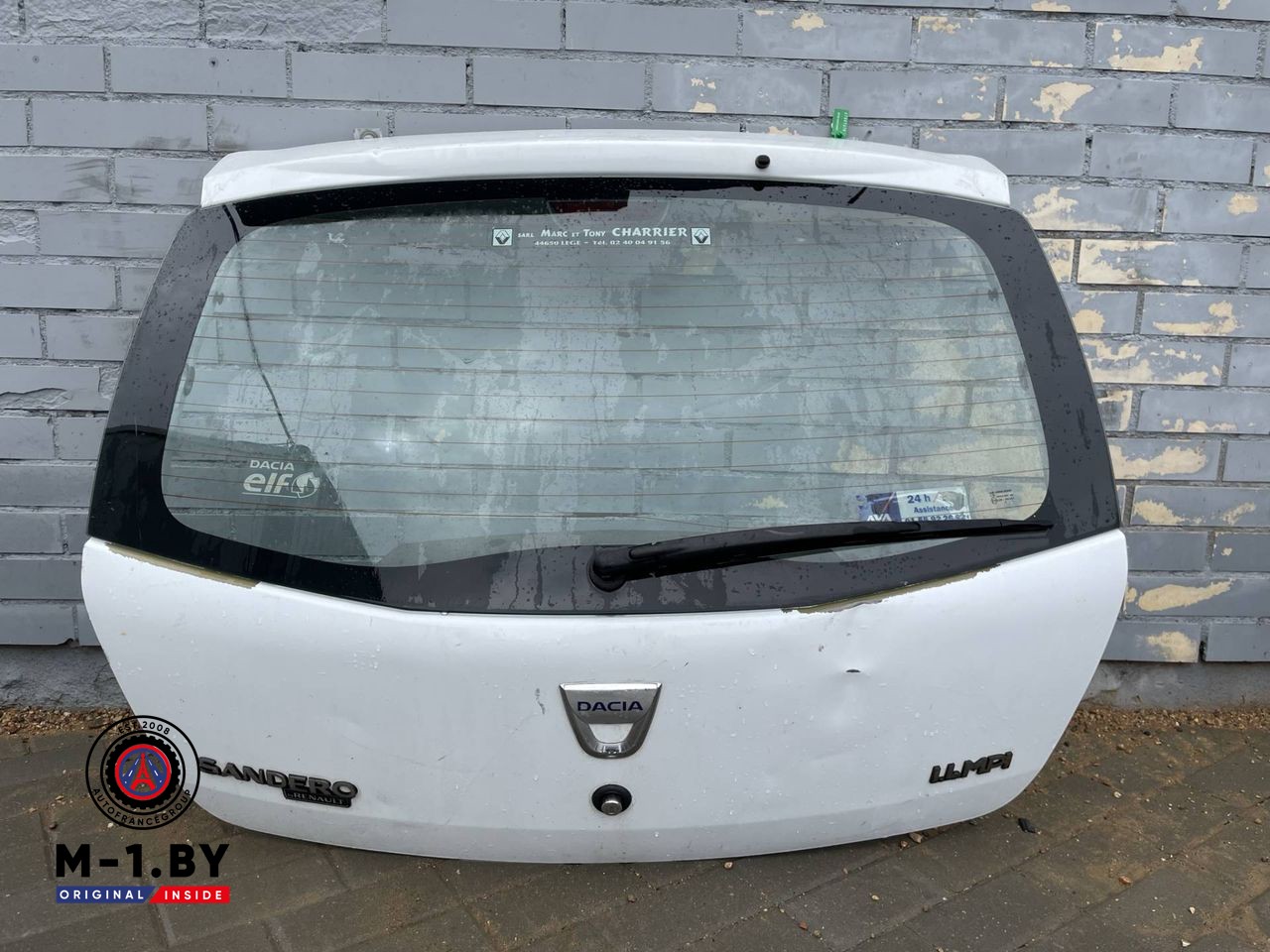 крышка багажника (дверь 3-5) Dacia Sandero 1 поколение (2008 - 2012)