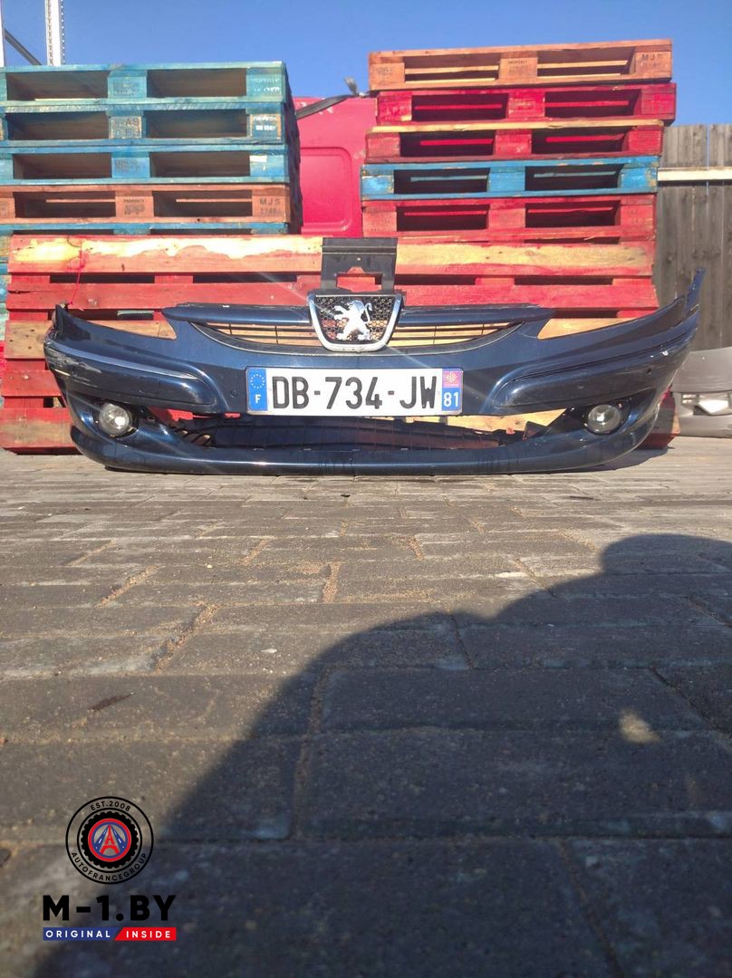 бампер передний Peugeot 607 1 поколение [рестайлинг] (2004 - 2010)