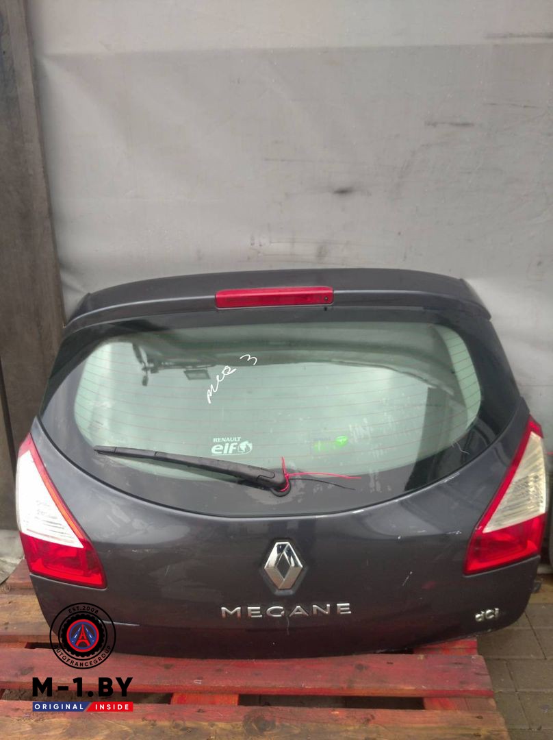 крышка багажника (дверь 3-5) Renault Megane 3 поколение (2008 - 2014)