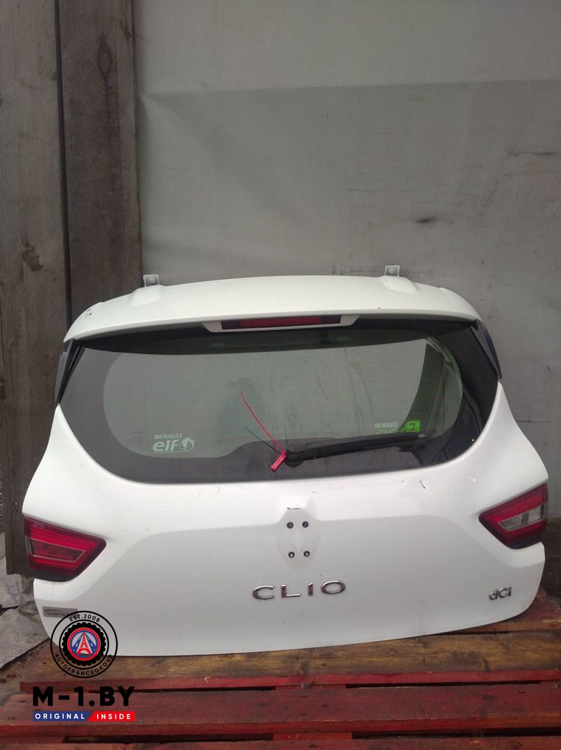 крышка багажника (дверь 3-5) Renault Clio 4 поколение (2012 - 2016), хетчбэк 5 дв.