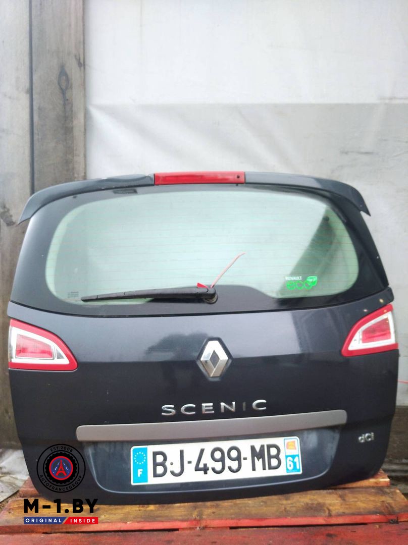 крышка багажника (дверь 3-5) Renault Scenic 3 поколение (2009 - 2012)