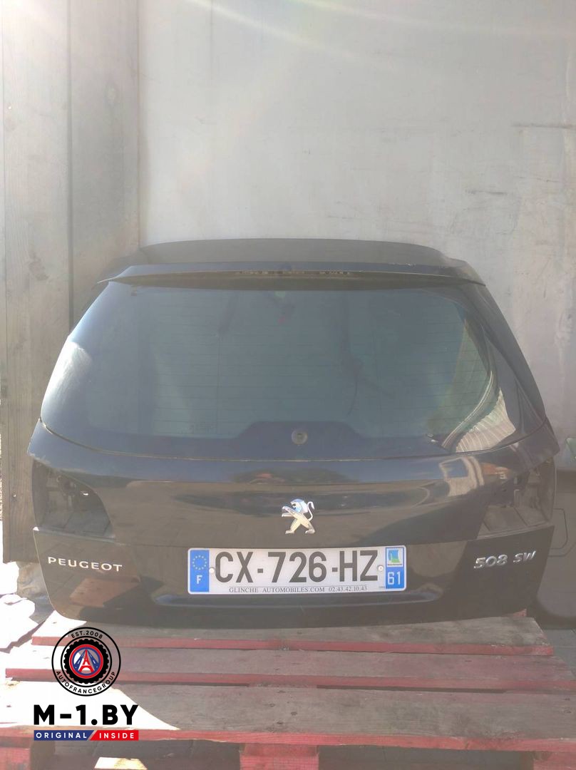 крышка багажника (дверь 3-5) Peugeot 508 1 поколение [рестайлинг] (2014 - 2018)