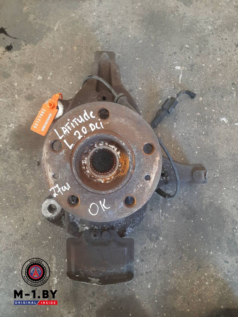 ступица передняя левая Renault Latitude 1 поколение (2010 - 2014), 2.0 л., дизель, АКПП