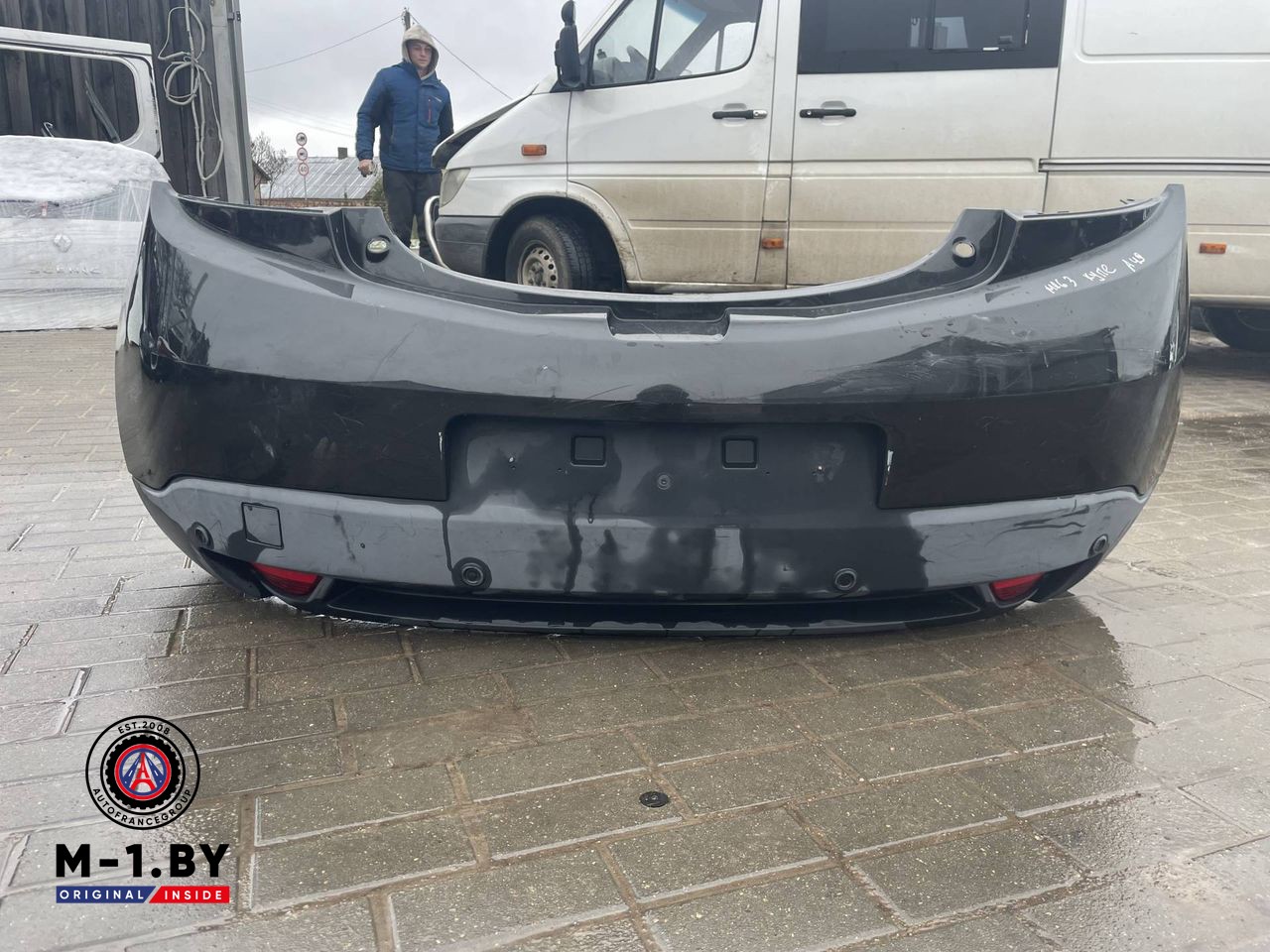 бампер задний Renault Megane 3 поколение (2008 - 2014), купе