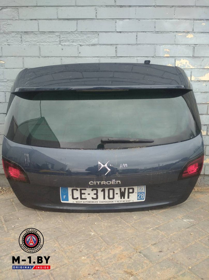 крышка багажника (дверь 3-5) Citroen DS4 1 поколение (2010 - 2016)