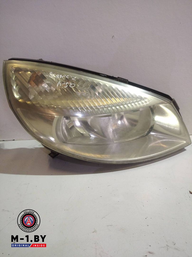 фара правая Renault Scenic 2 поколение (2003 - 2006)