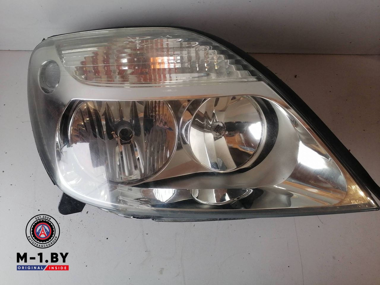 фара правая Renault Scenic 1 поколение [рестайлинг] 2003, 7700432097, 7701047600, 89002987