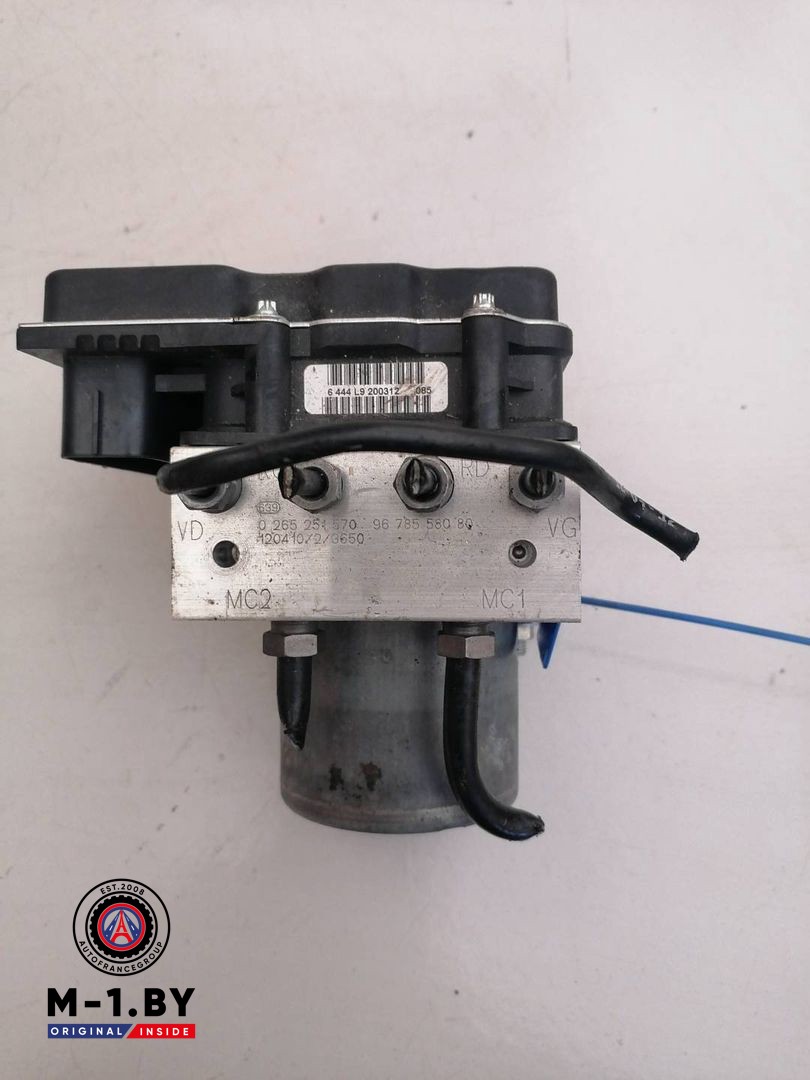 блок ABS Citroen DS4 1 поколение (2010 - 2016), 0265251570, 9678558080