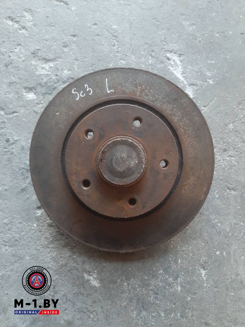 диск тормозной задний Renault Scenic 3 поколение (2009 - 2012)