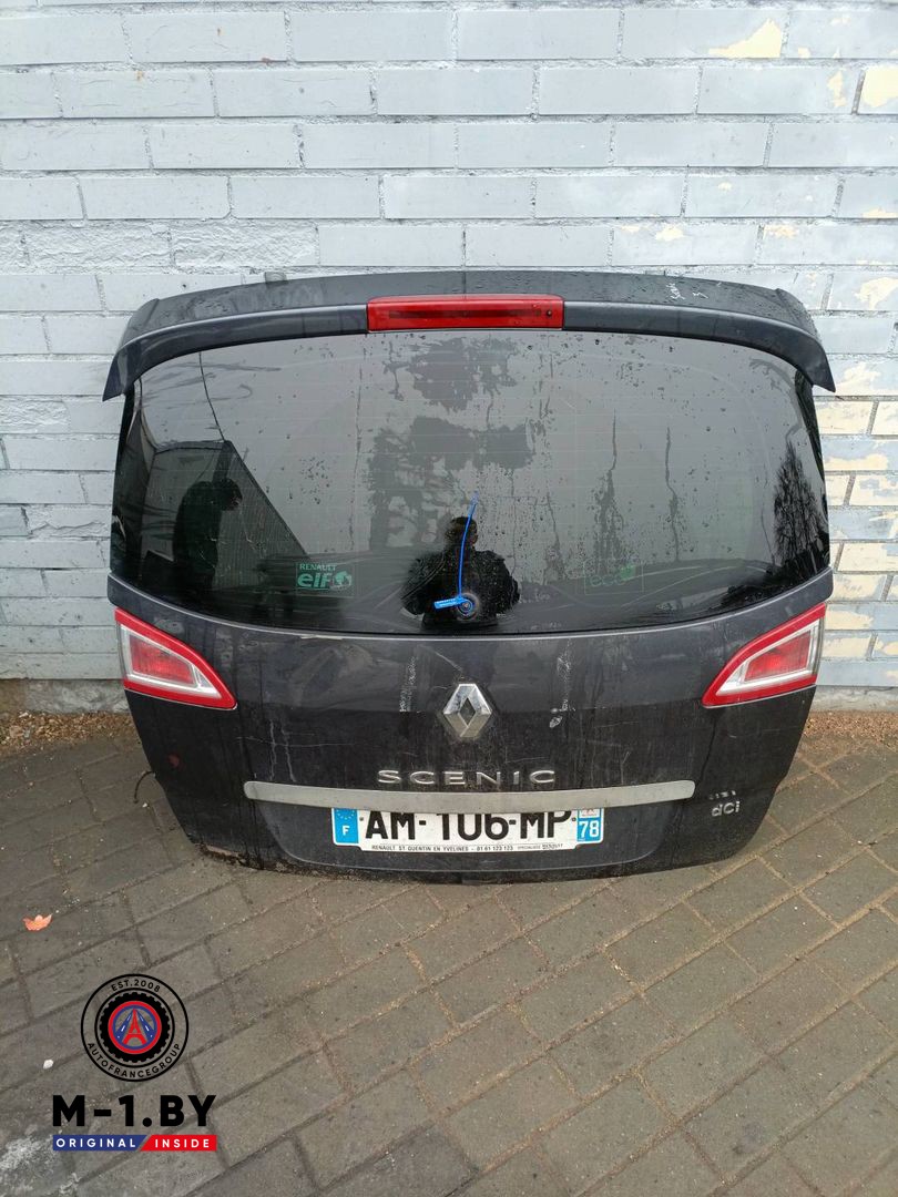 крышка багажника (дверь 3-5) Renault Scenic 3 поколение (2009 - 2012)