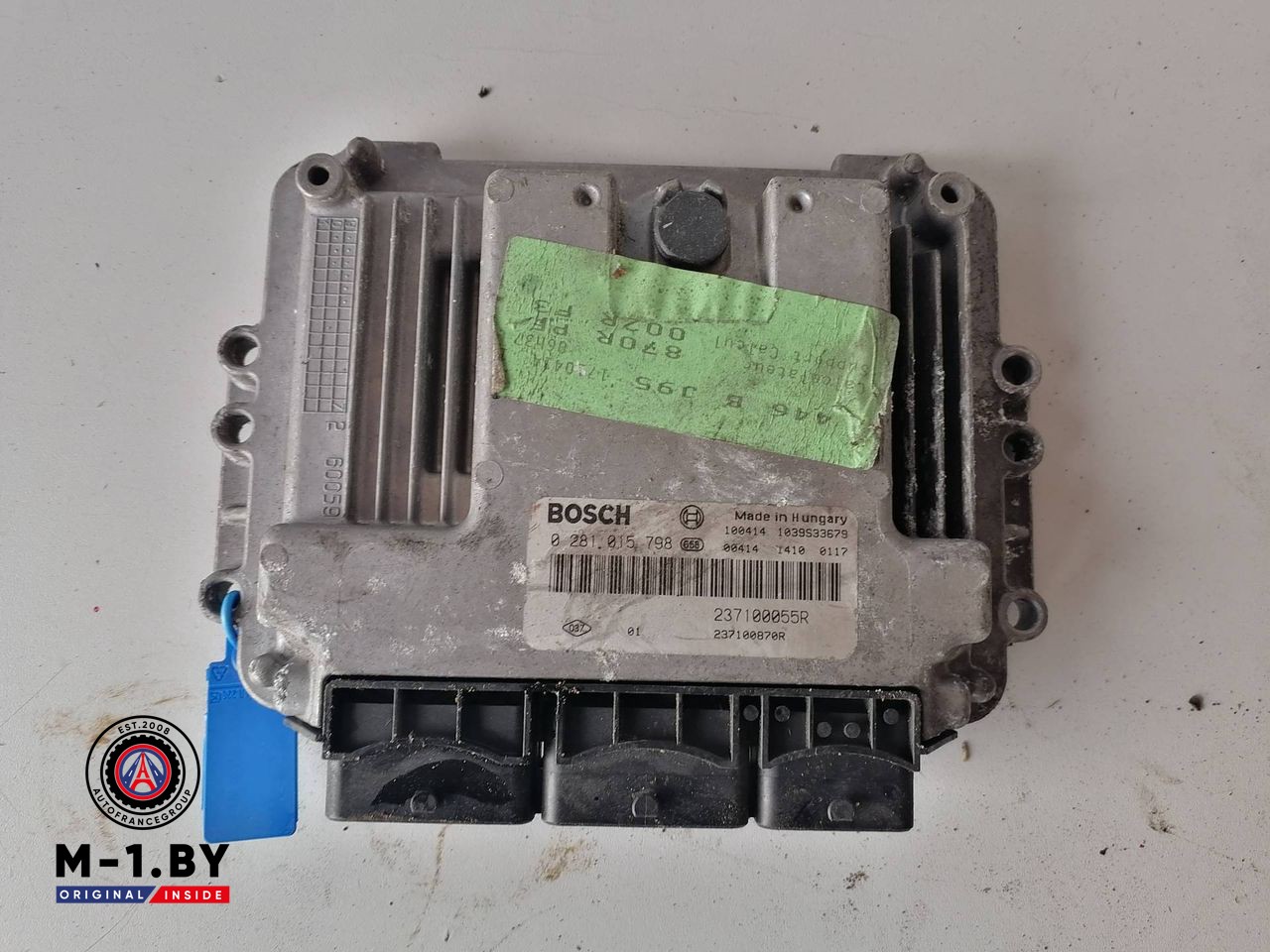 блок управления двигателем Renault Megane 3 поколение (2008 - 2014), 1.9 л., дизель, 0281015798, 237100055R, 237100870R