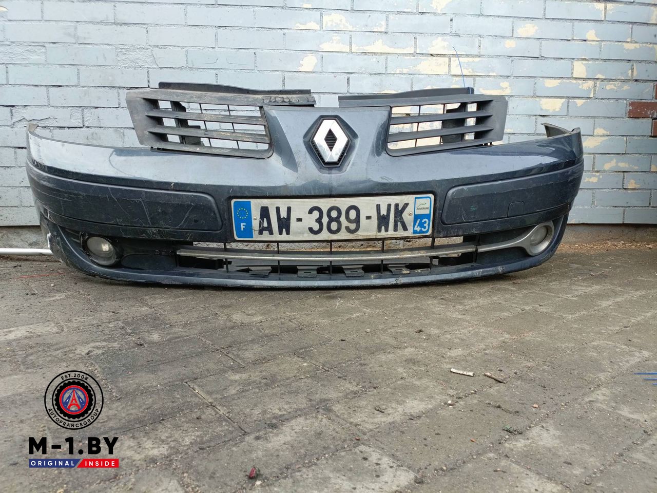 бампер передний Renault Espace 4 поколение [рестайлинг] (2006 - 2012)