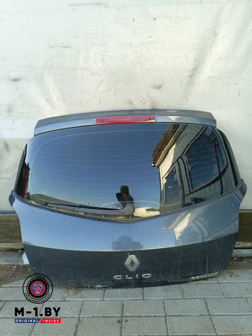крышка багажника (дверь 3-5) Renault Clio 3 поколение (2005 - 2009), хетчбэк 5 дв.