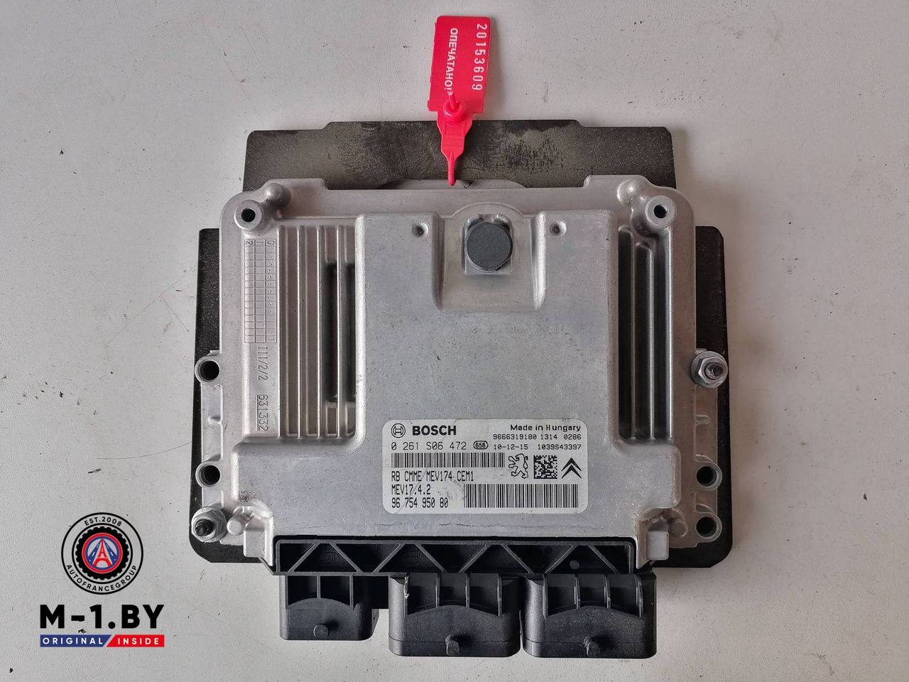 блок управления двигателем Peugeot 308 T7 (2007 - 2011), 0261S06472, 9666319180