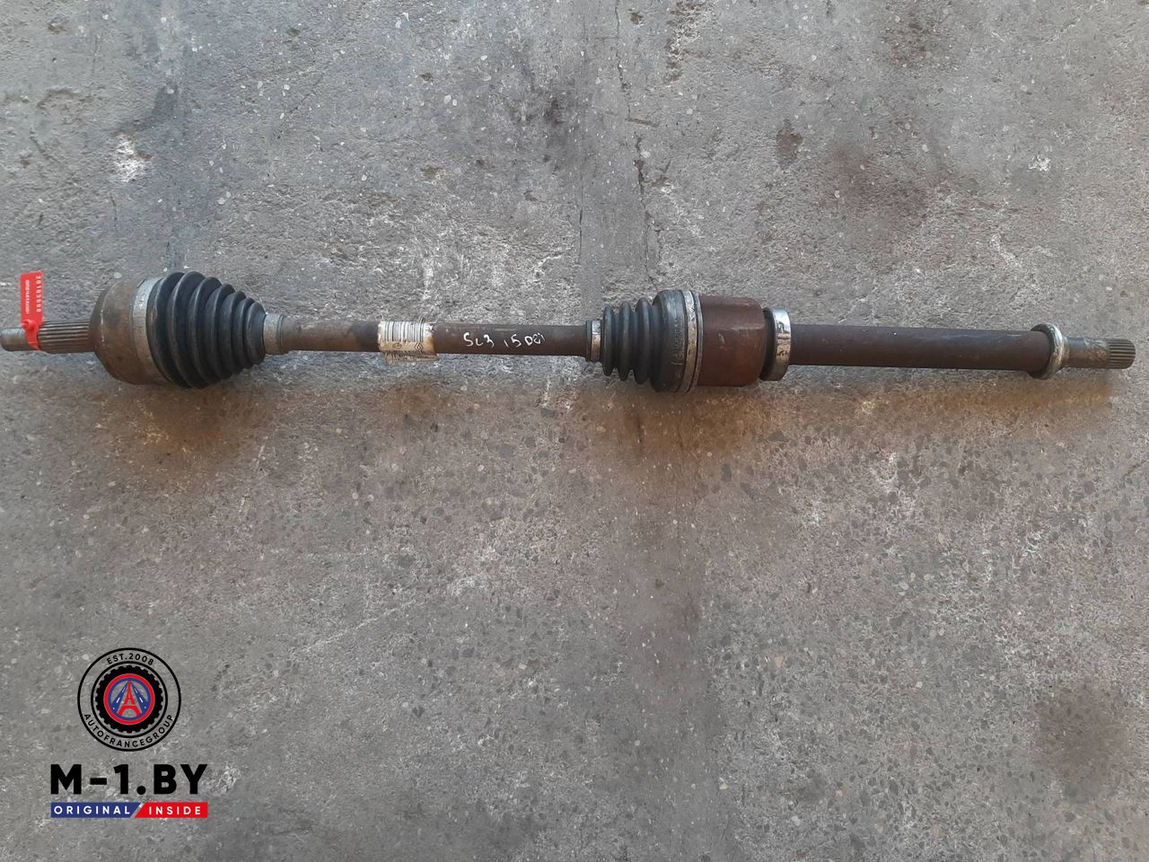 полуось передняя правая (приводной вал, ШРУС) Renault Scenic 3 поколение (2009 - 2012), 1.5 л., дизель, 8200725502