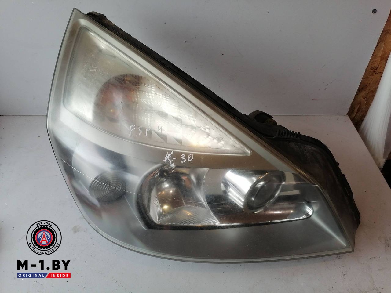 фара правая Renault Espace 4 поколение (2002 - 2006), 15566000RE, 8200277945