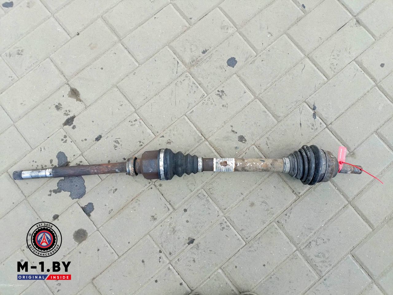 полуось передняя правая (приводной вал, ШРУС) Peugeot 308 T7 (2007 - 2011), 1.6 л., дизель, 9661107280