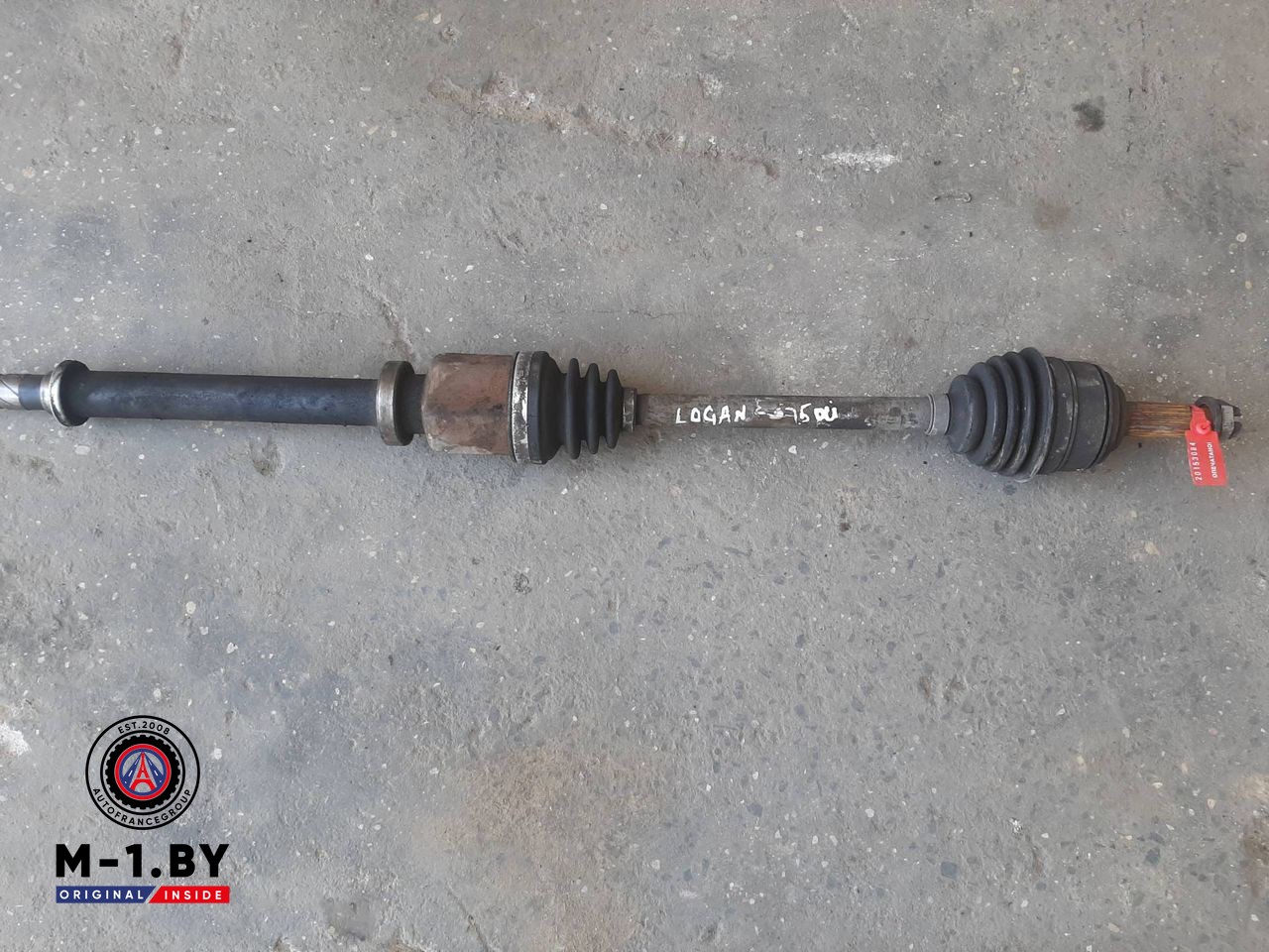 полуось передняя правая (приводной вал, ШРУС) Renault Logan 1 поколение (2004 - 2009), 1.5 л., дизель