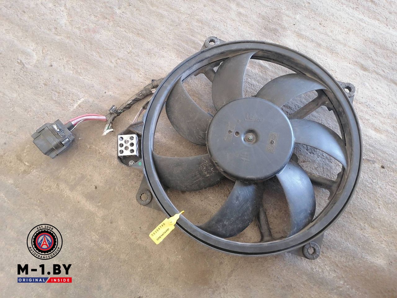 вентилятор радиатора Renault Scenic 3 поколение (2009 - 2012), 214810898R