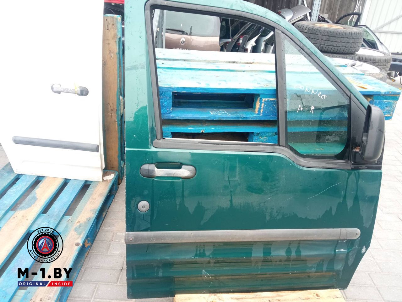 дверь передняя правая Ford Transit Connect 1 поколение [рестайлинг] (2009 - 2014), фургон
