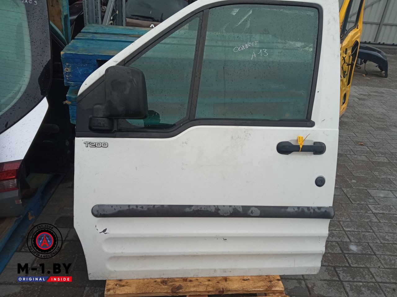 дверь передняя левая Ford Transit Connect 1 поколение (2002 - 2009), фургон
