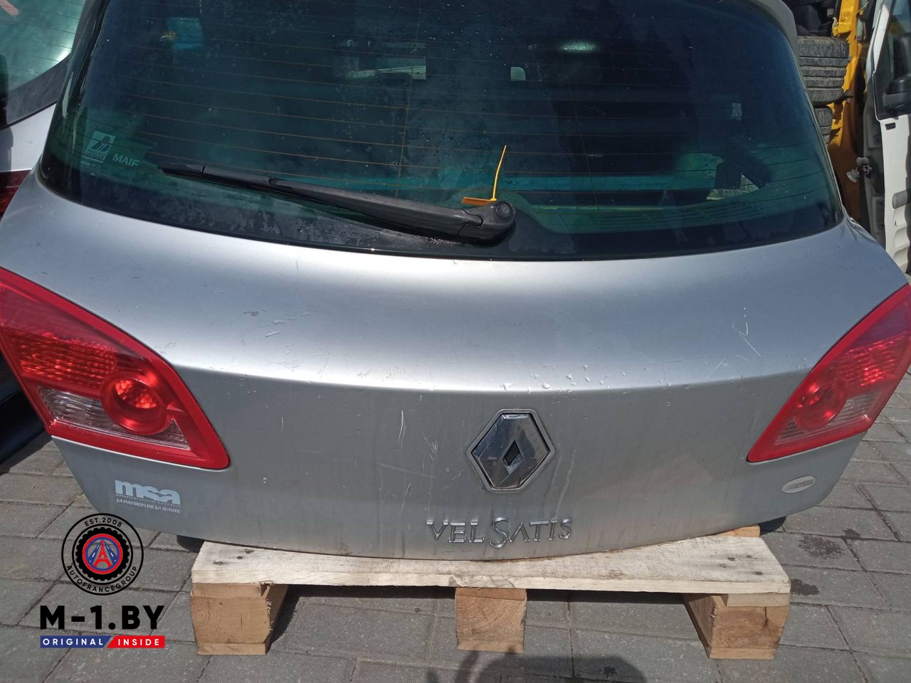 крышка багажника (дверь 3-5) Renault Vel Satis 1 поколение (2002 - 2005), хетчбэк 5 дв.