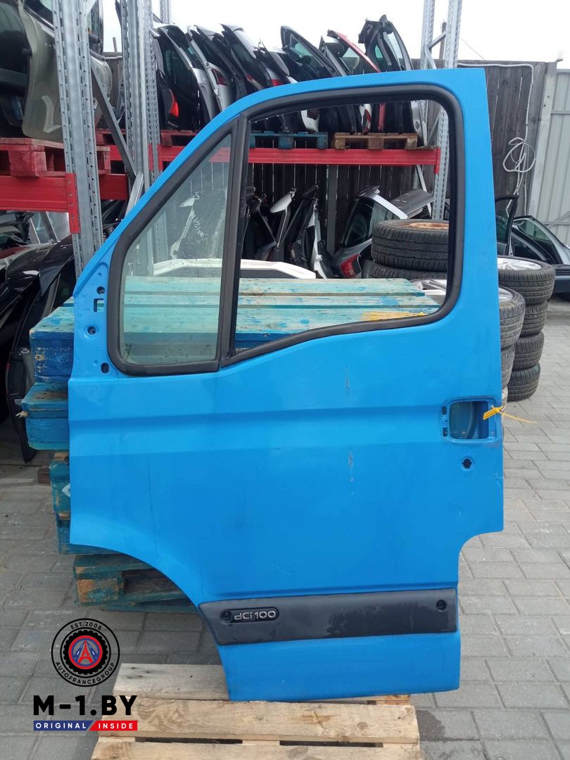 дверь передняя левая Renault Master 2 поколение (1998 - 2003), микроавтобус