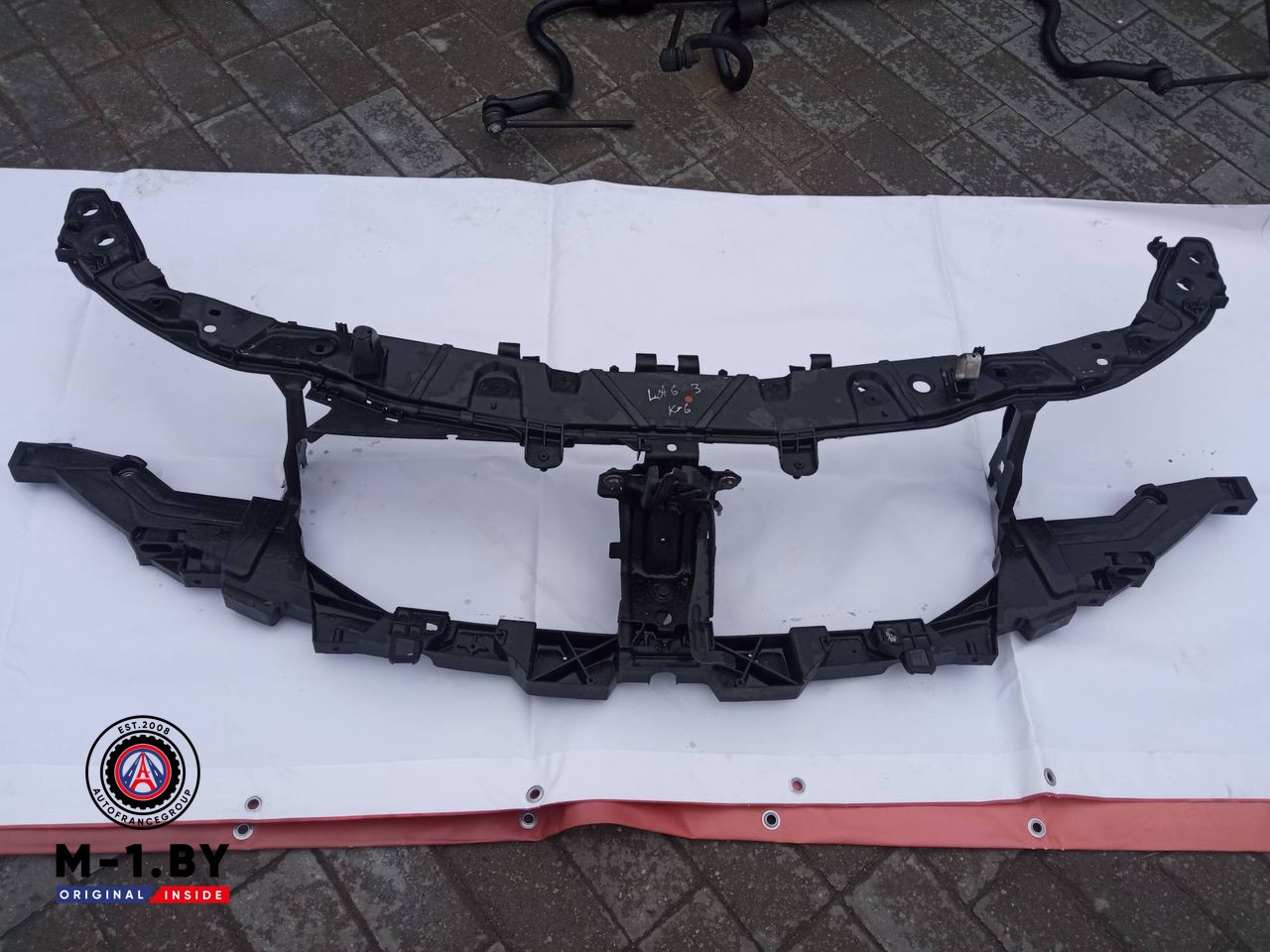 передняя панель крепления облицовки (телевизор) Renault Laguna 3 поколение (2007 - 2012), хетчбэк 5 дв.