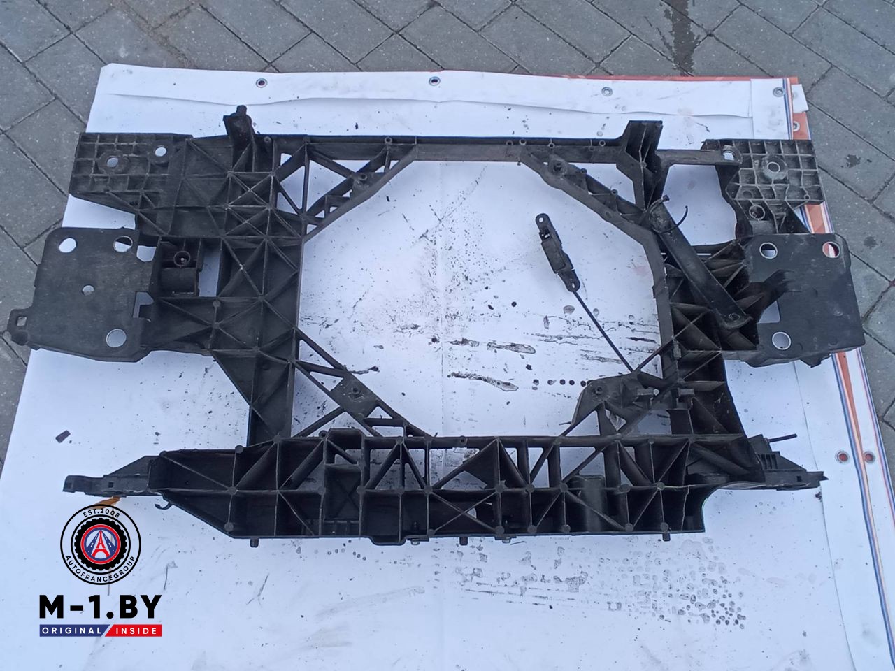 передняя панель крепления облицовки (телевизор) Renault Scenic 3 поколение (2009 - 2012), 1.5 л.