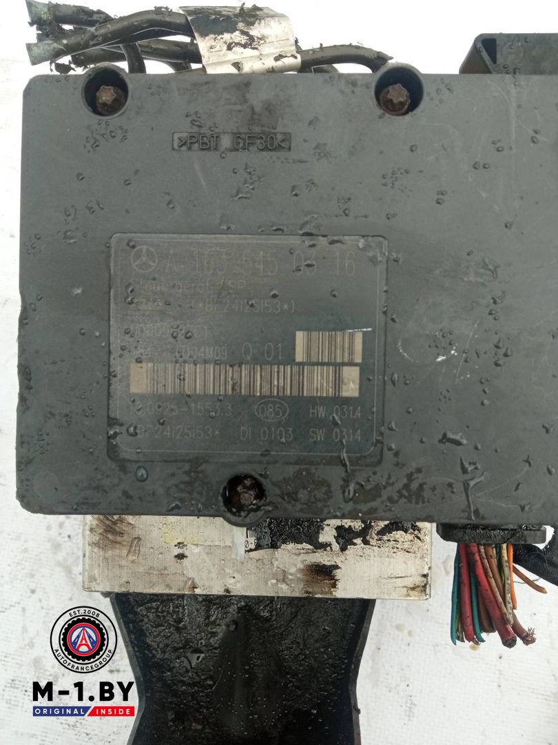 блок ABS Mercedes-Benz M-Класс W163 (1997 - 2001), A1635450316