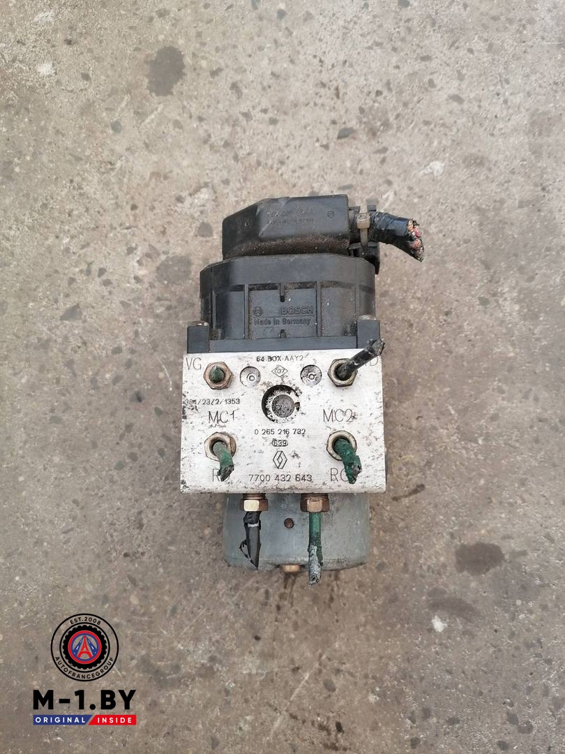 блок ABS Renault Scenic 1 поколение (1996 - 1999), 0273004395, 7700432643