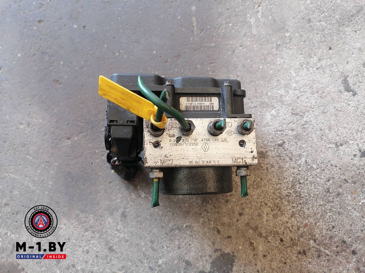 блок ABS Renault Logan 1 поколение (2004 - 2009), 0265232718