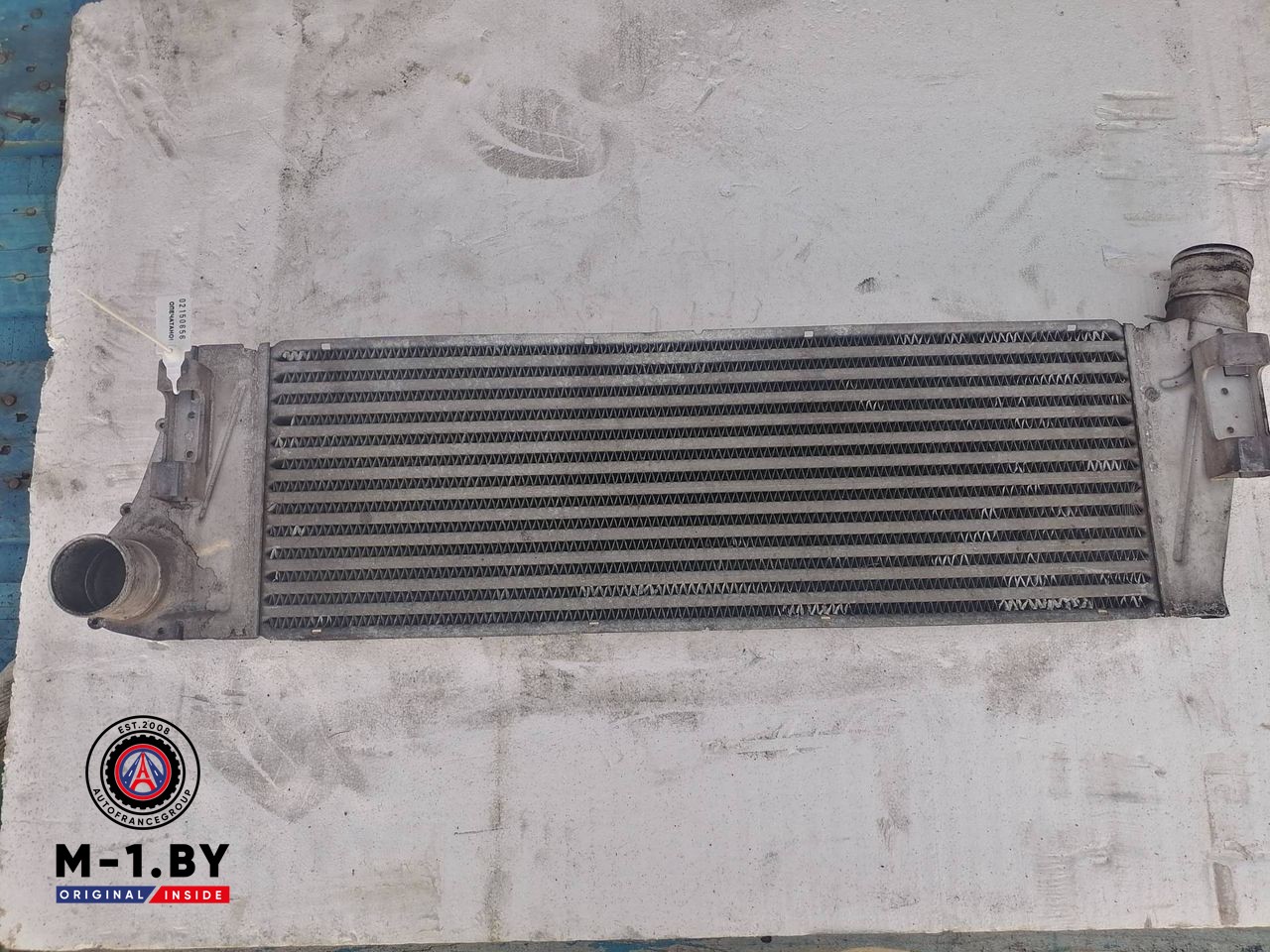 интеркулер Renault Scenic 2 поколение (2003 - 2006), 1.9 л., дизель, 8200115540
