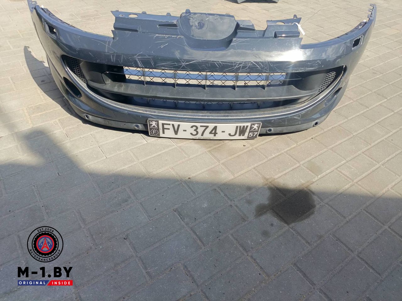 бампер передний Peugeot 407 1 поколение (2004 - 2010), купе