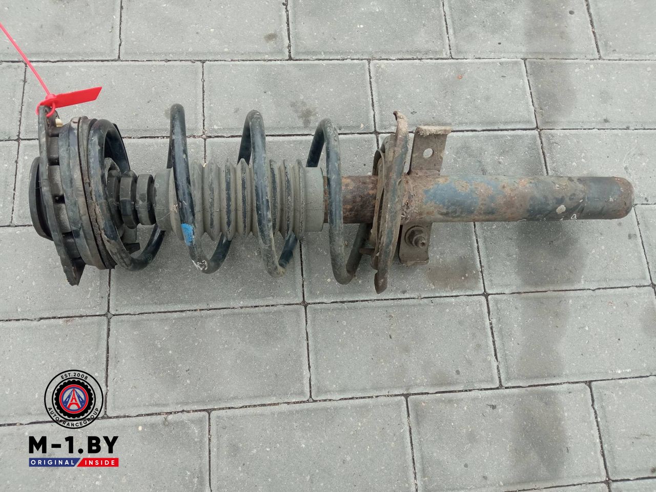 стойка передняя правая Renault Scenic 2 поколение (2003 - 2006), 8200222463