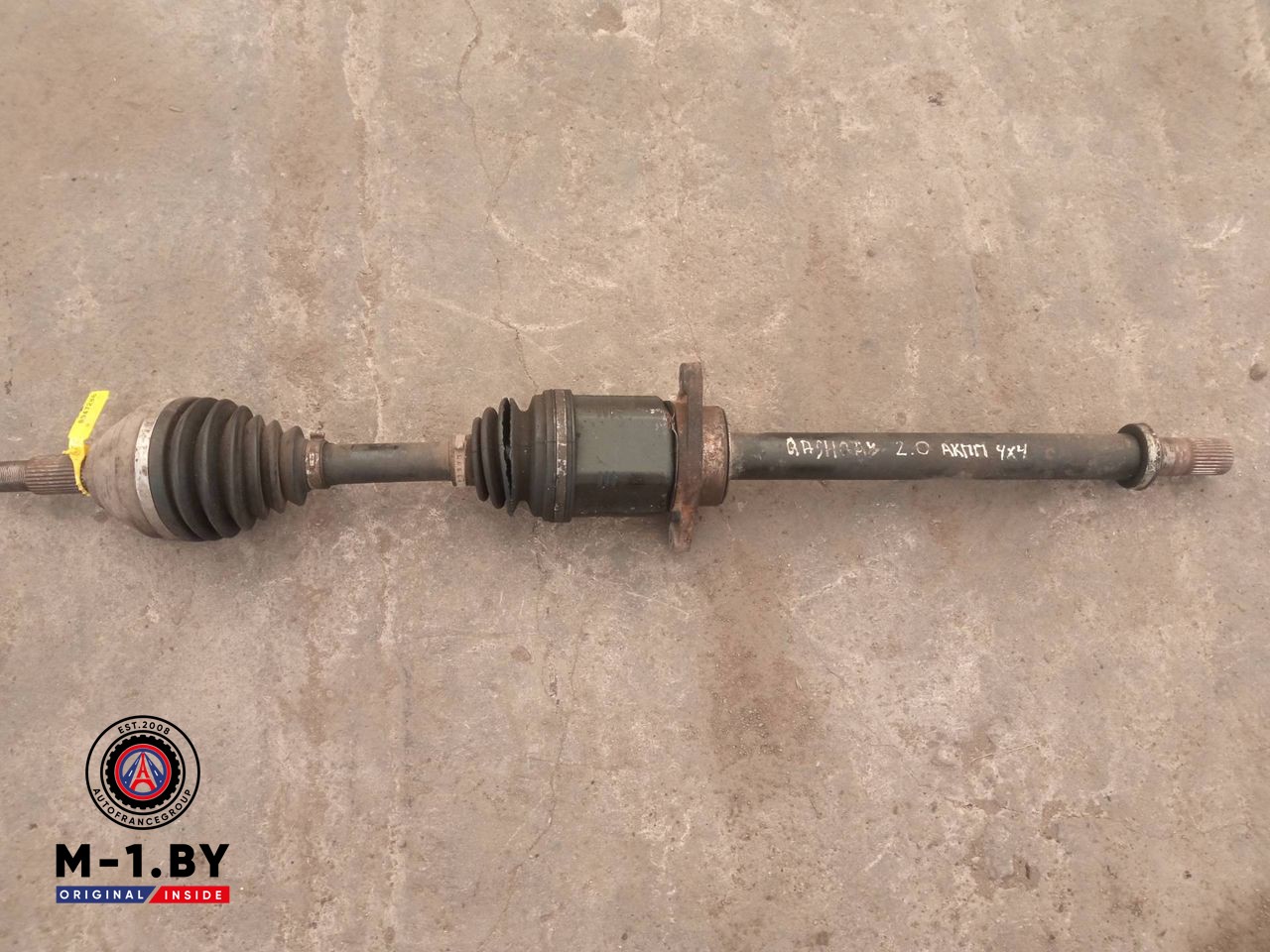 полуось (приводной вал, ШРУС) Nissan Qashqai 1 поколение (2006 - 2010), 2.0 л., АКПП