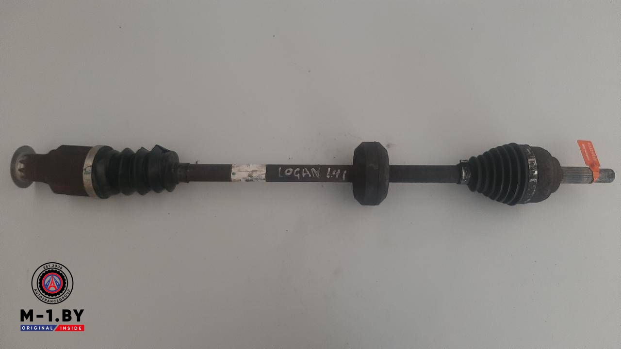 полуось передняя правая (приводной вал, ШРУС) Renault Logan 1 поколение 2006, 1.4 л., бензин