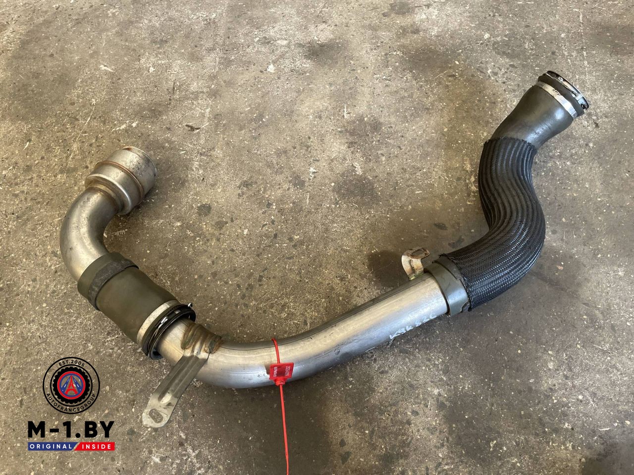 патрубок интеркулера Renault Scenic 3 поколение (2009 - 2012), 1.5 л., дизель, 144603600R