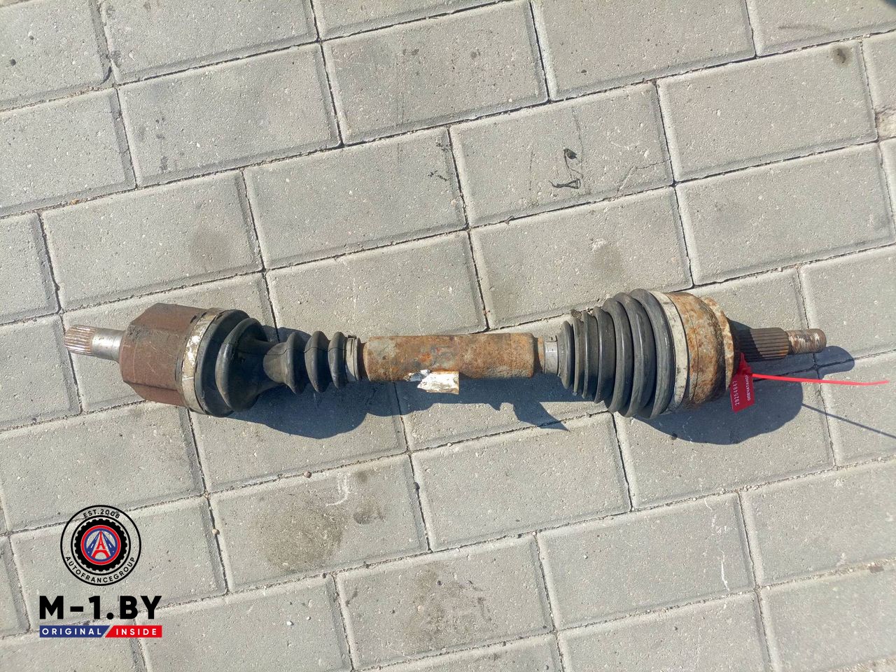 полуось передняя левая (приводной вал, ШРУС) Renault Espace 4 поколение (2002 - 2006), 2.2 л., дизель, АКПП
