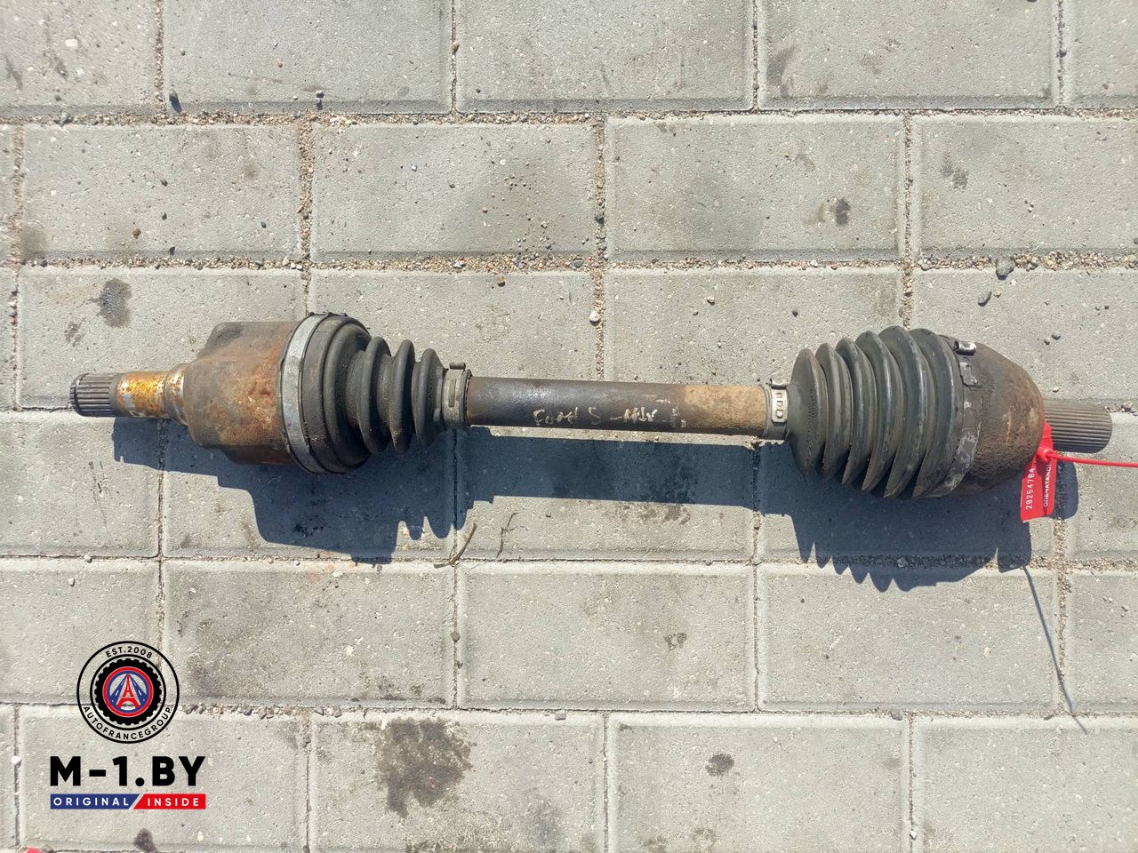 полуось передняя левая (приводной вал, ШРУС) Ford C-Max 1 поколение (2003 - 2007), 1.8 л., бензин, 6G913B437BD